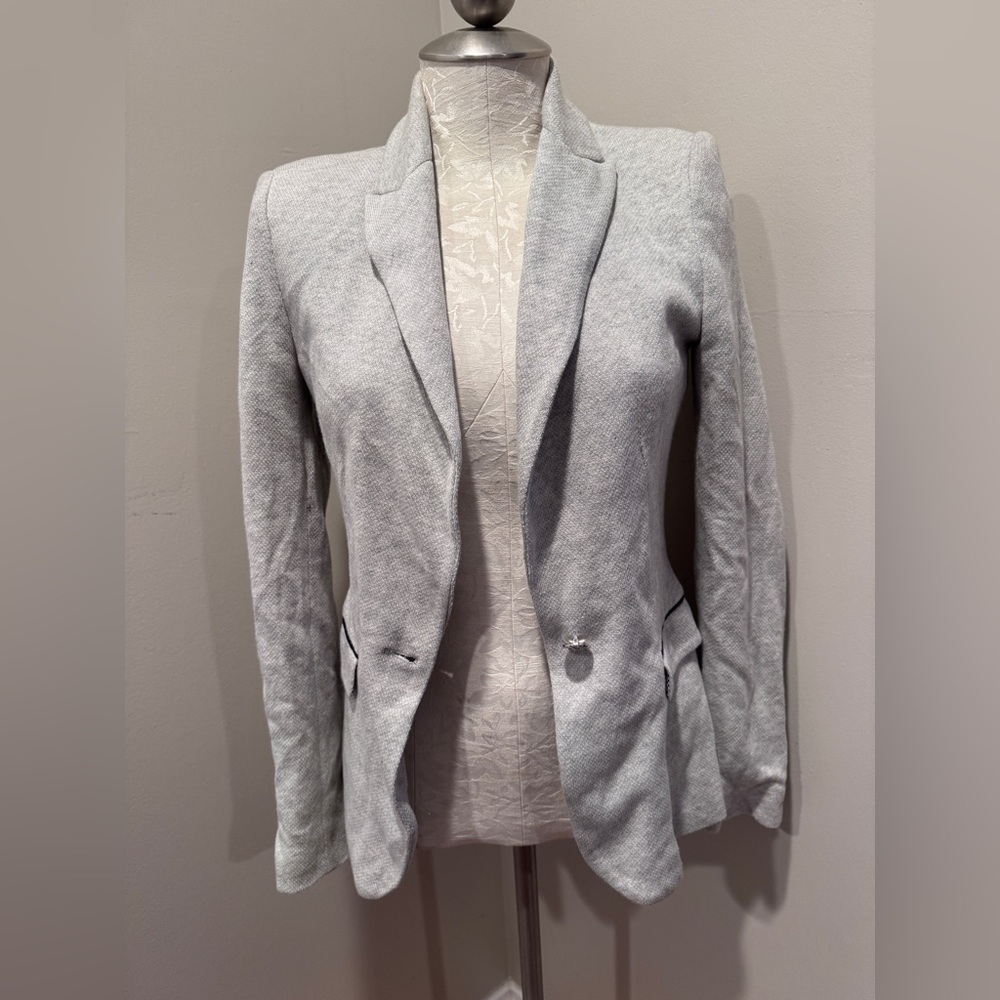 Zara Women's Gray Blazer Sz M